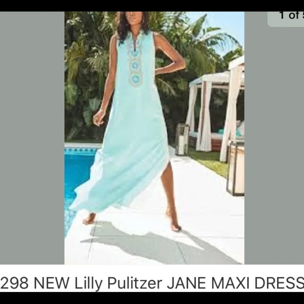 NWT Lilly Pulitzer Jane Maxi-00